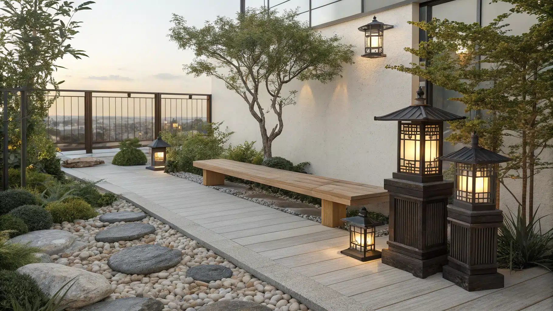 Aménager une terrasse aux inspirations japonaises : sérénité et minimalisme