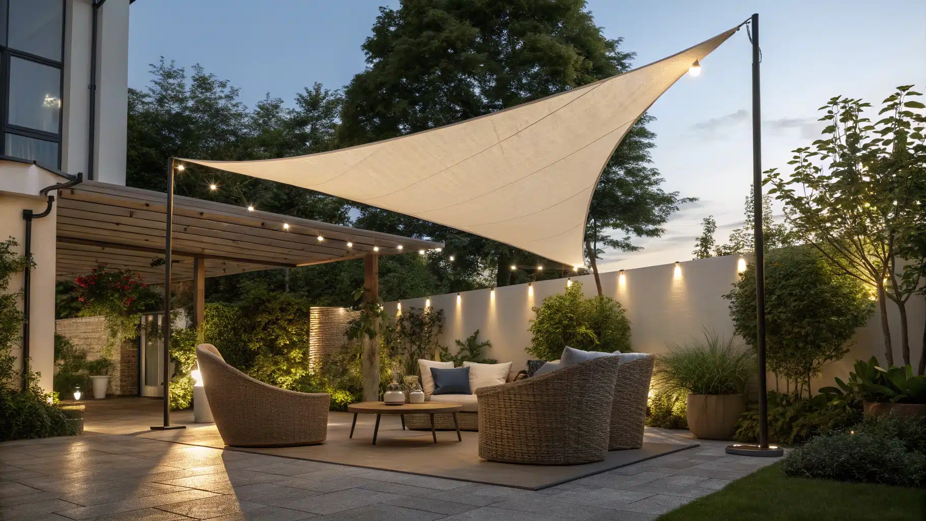 Voile d’ombrage : comment faire le bon choix pour la terrasse ?