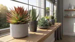 plantes grasses d'intérieur